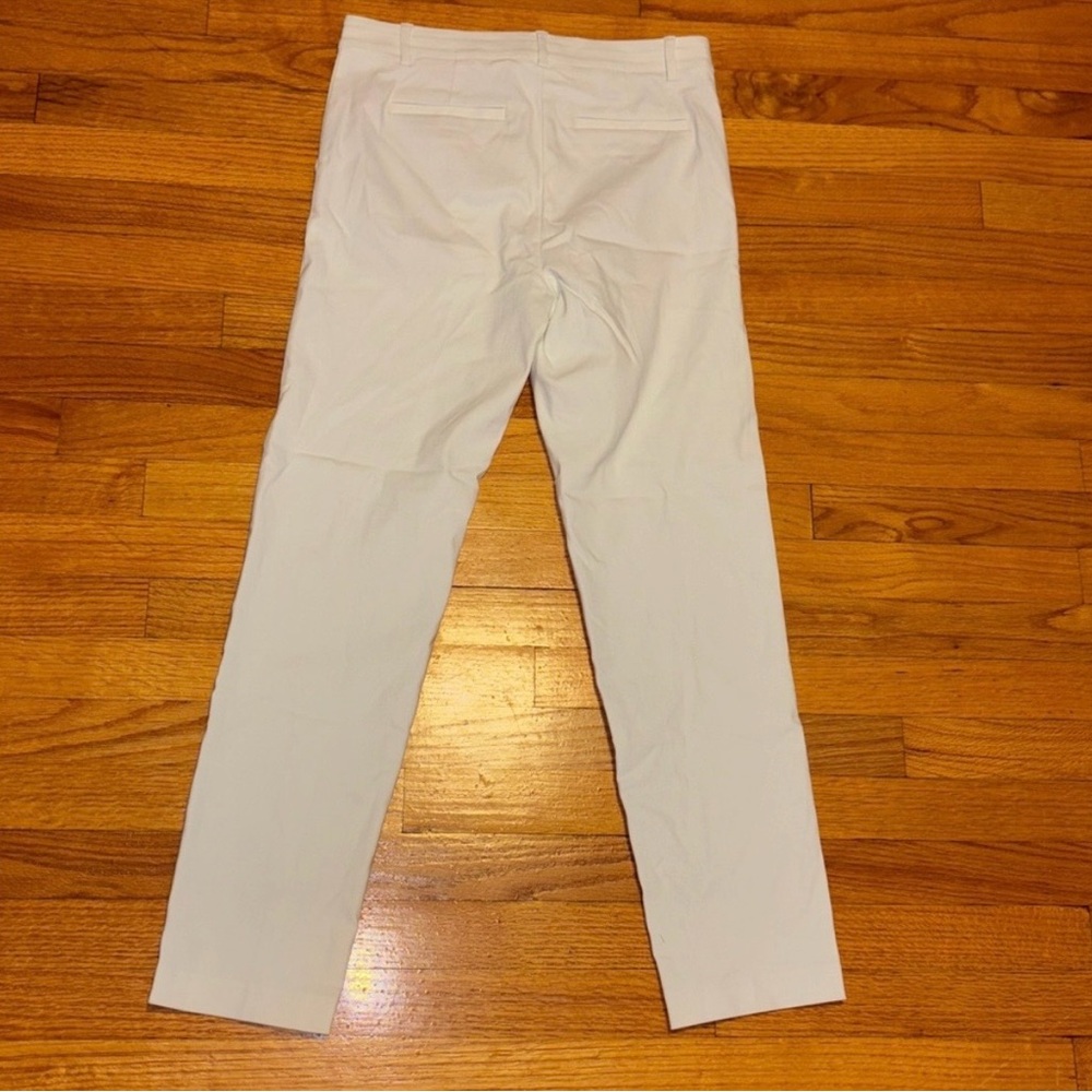 J.Jill EUC  Size 8 White Dress Pants - Classic Straight Fit